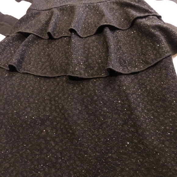 {Windsor}Black Leopard Sweetheart Cocktail Dress - Picture 3 of 5